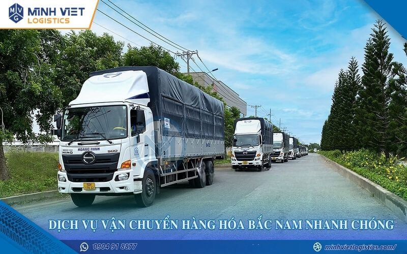 Dịch vụ vận chuyển hàng hóa Bắc - Nam